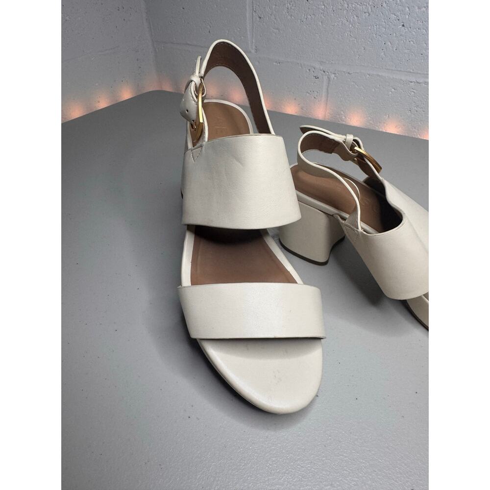 Aerosoles Women’s Ivory Platform Block Heel Sandals Ankle Strap Size 7.5M - Picture 2 of 9